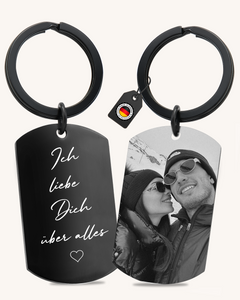 SCHLÜSSELANHÄNGER PERSONALISIERT COUPLE