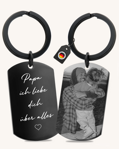 SCHLÜSSELANHÄNGER PERSONALISIERT PAPA