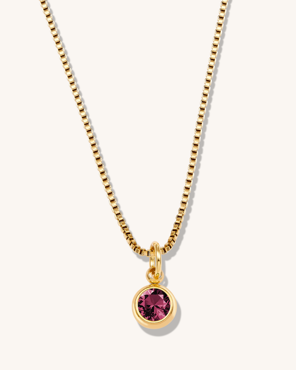 BIRTHSTONE HALSKETTE