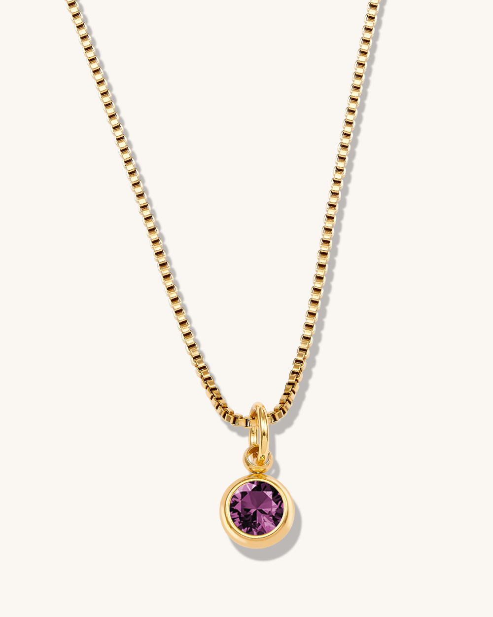 BIRTHSTONE HALSKETTE