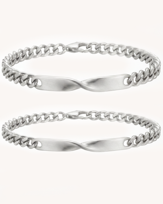 Twisted 14K Partnerarmband