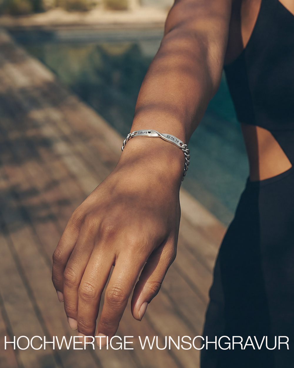 Twisted 14K Partnerarmband