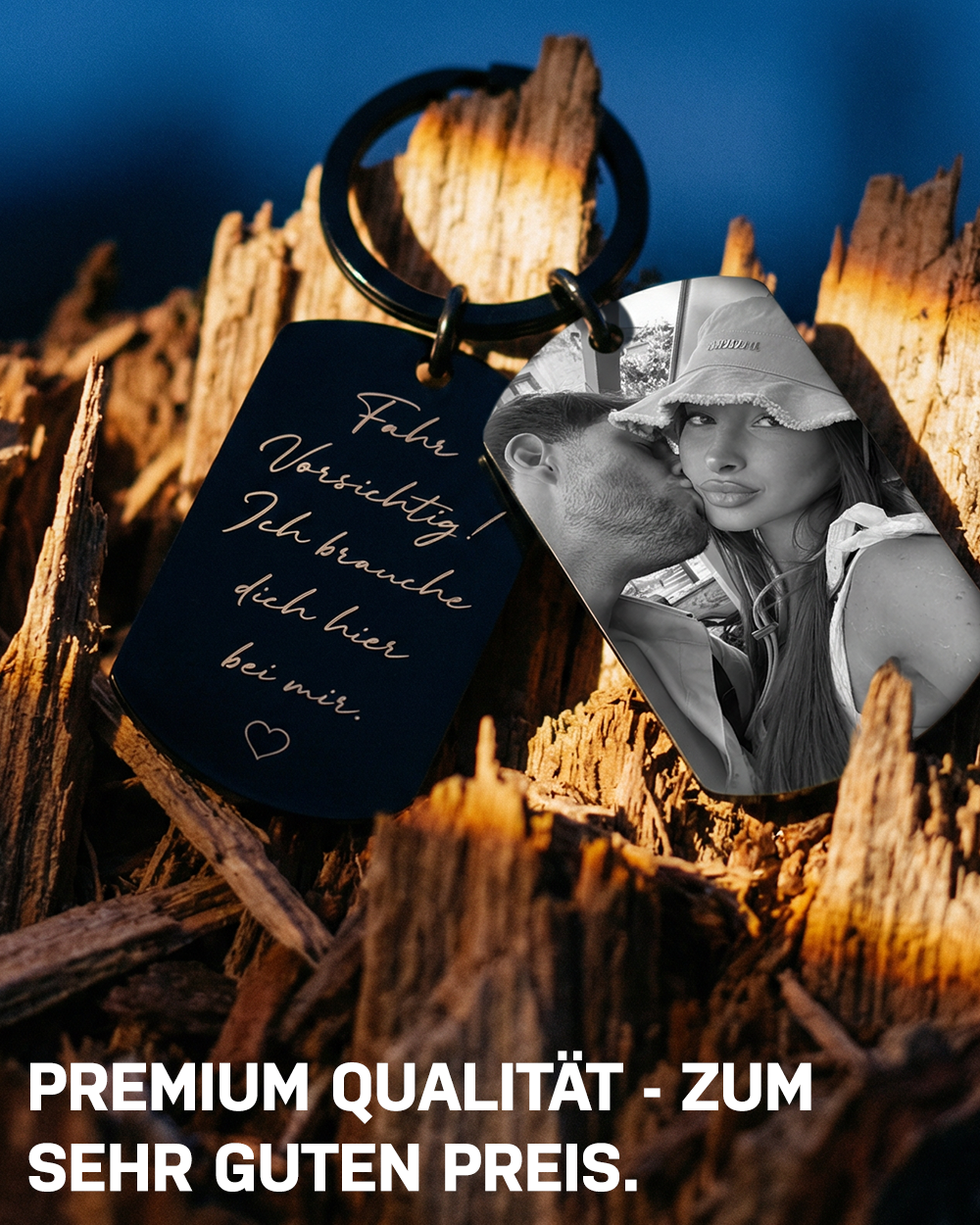 SCHLÜSSELANHÄNGER PERSONALISIERT FOTO