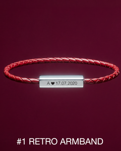 RED LOVE PARTNERARMBÄNDER