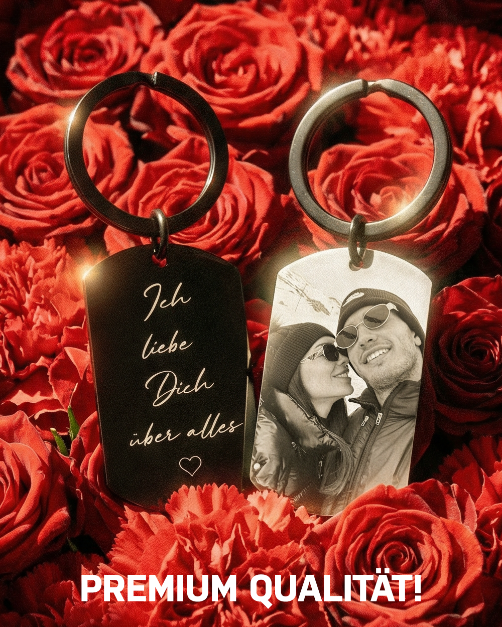 SCHLÜSSELANHÄNGER PERSONALISIERT COUPLE