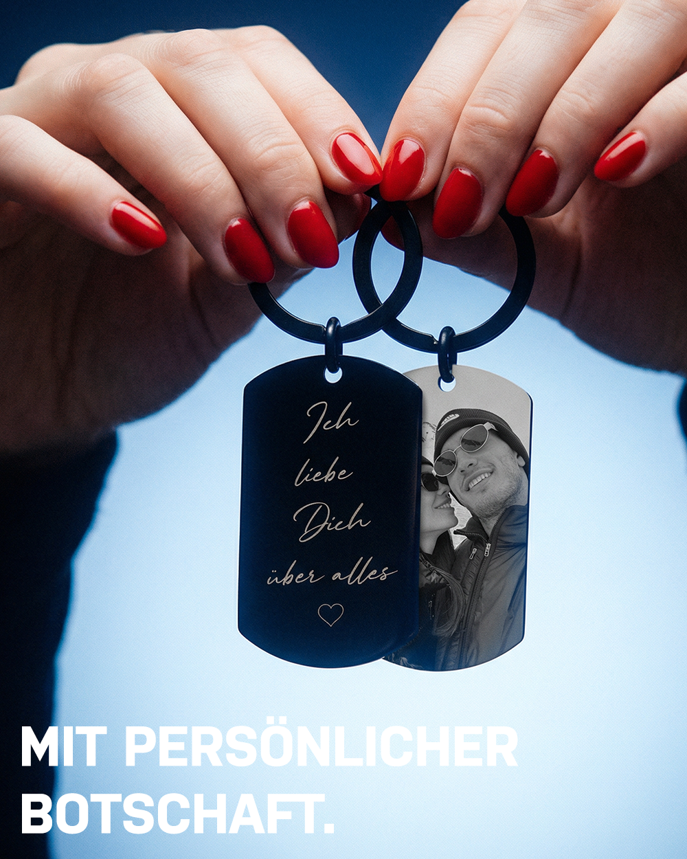 SCHLÜSSELANHÄNGER PERSONALISIERT FOTO