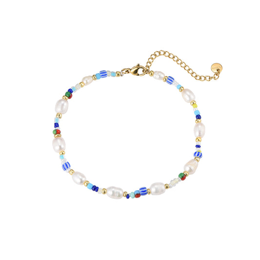 Coral Anklet